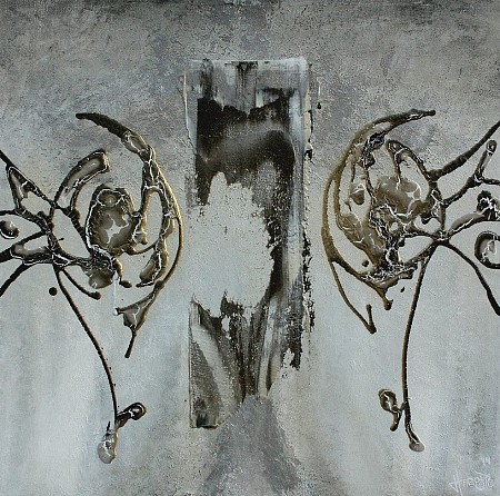 Imperfect angels geschilderd door Herold Boertjens